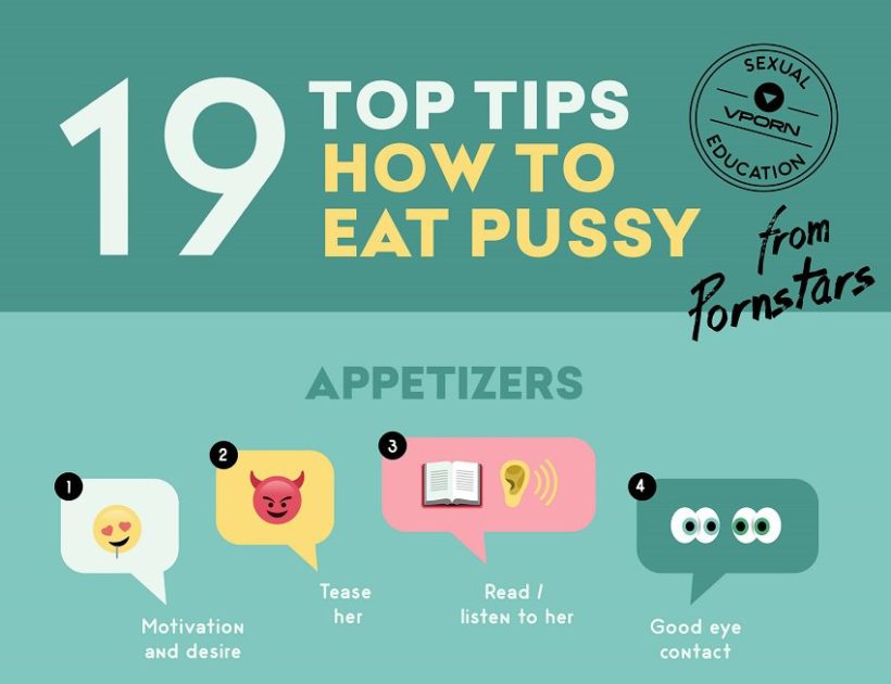 Tips on how to suck pussy