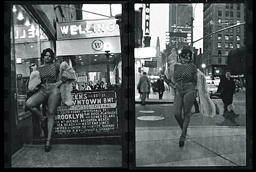 Vanessa Del Rio on Times Square circa 1974