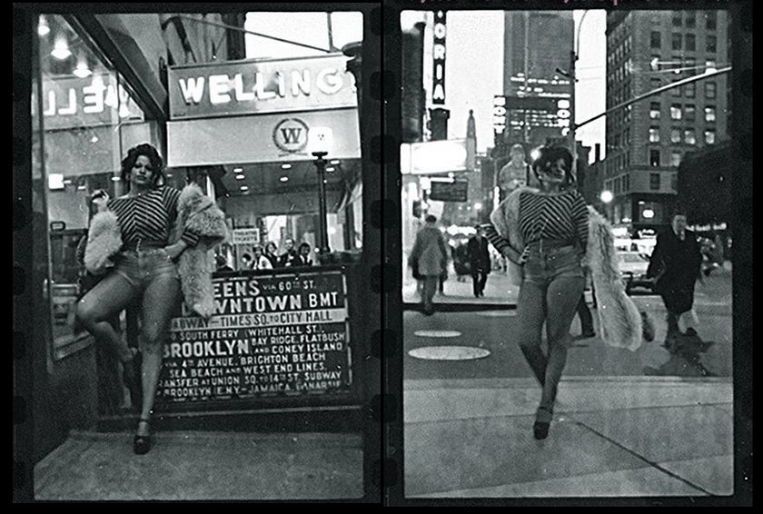 Vanessa Del Rio sur Times Square vers 1974