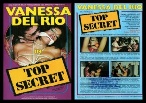 Top Secret VHS bondage movie with Vanessa Del Rio