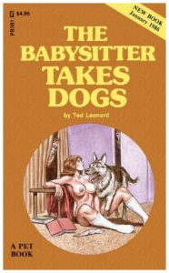 Babysitter nimmt Hunde Biest Buch