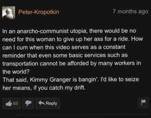 анархистка порно критика