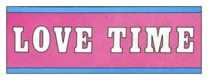 Love Time banner