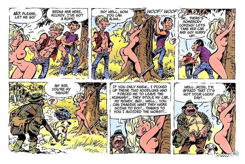 comic book rape as the punchline to a damsel in distress scenario