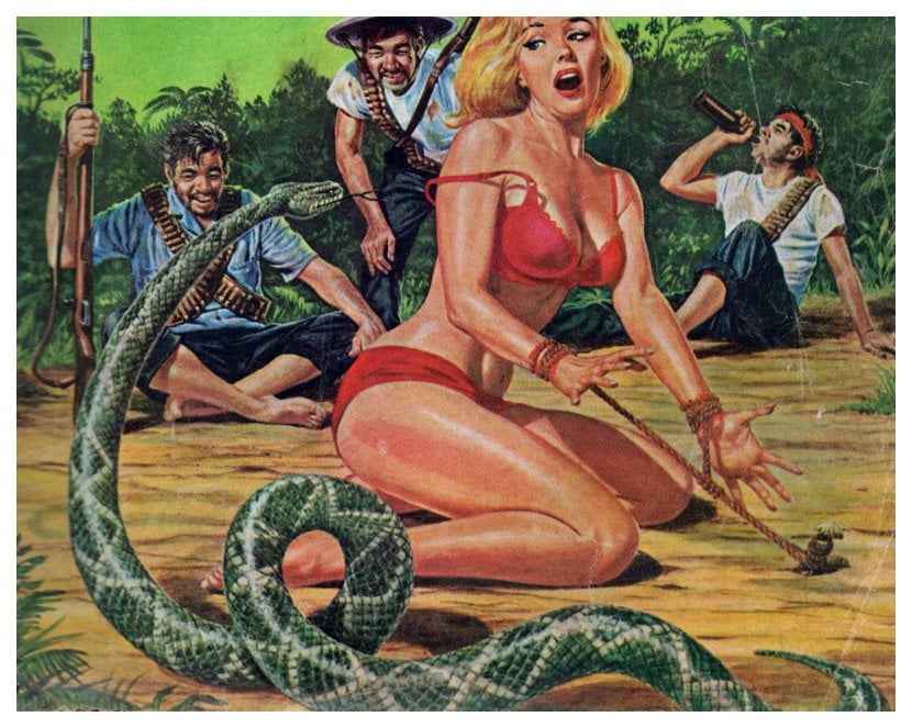 snake torture party