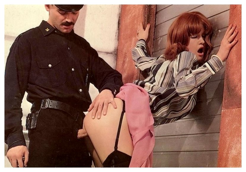 fucked up against the wall by a corrupt policeman