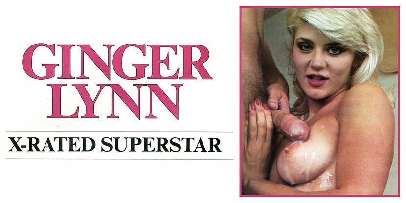 Ginger Lynn superstar banner
